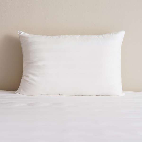 Satin stripe pillows outlet